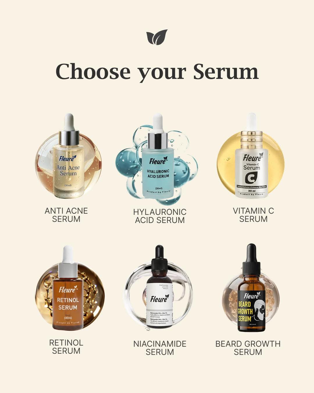 FLEURE ANTI ACNE SERUM