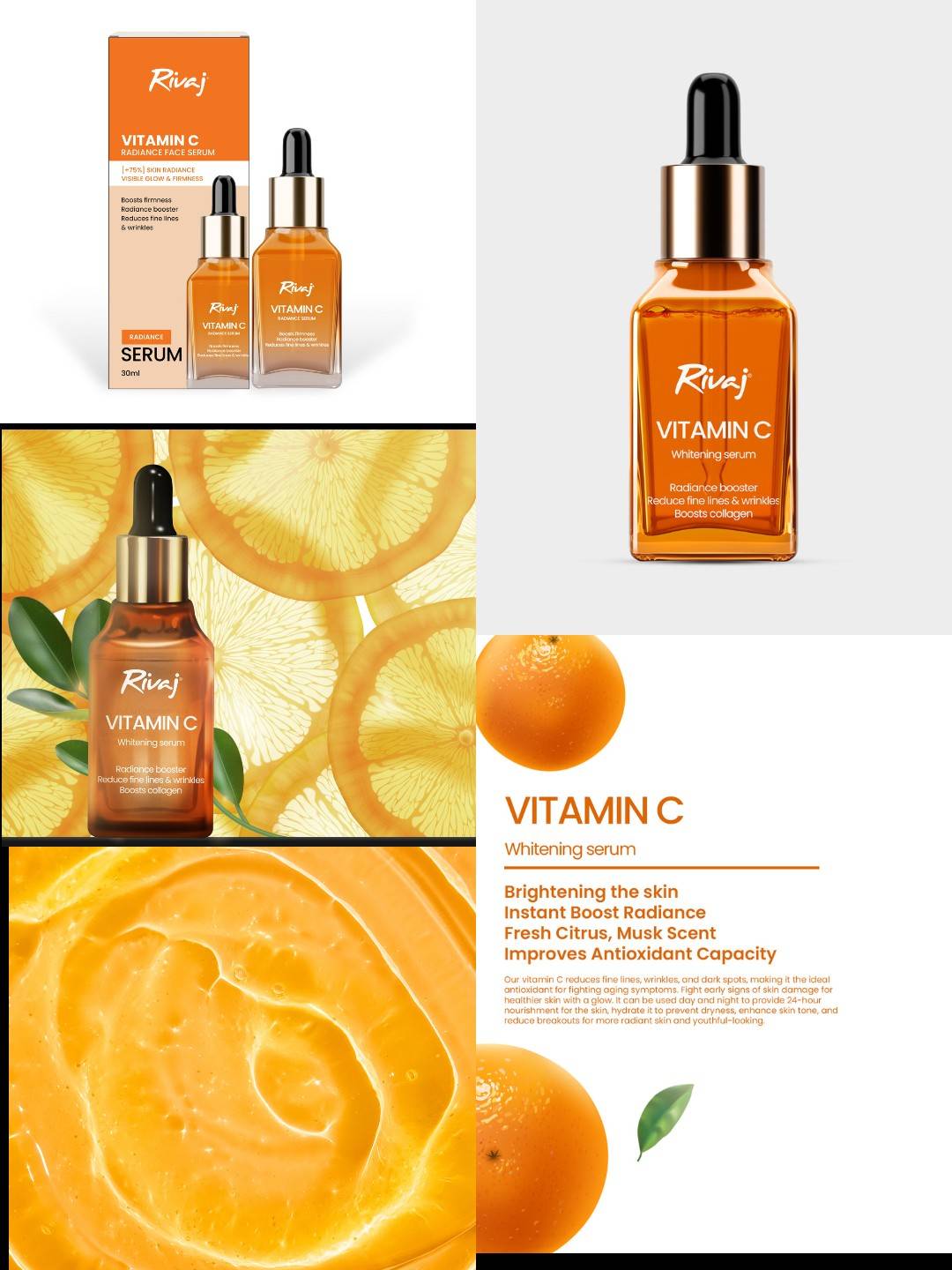 Rivaj Vitamin c whitening serum